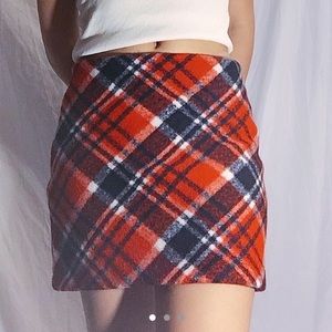 patterned skirt